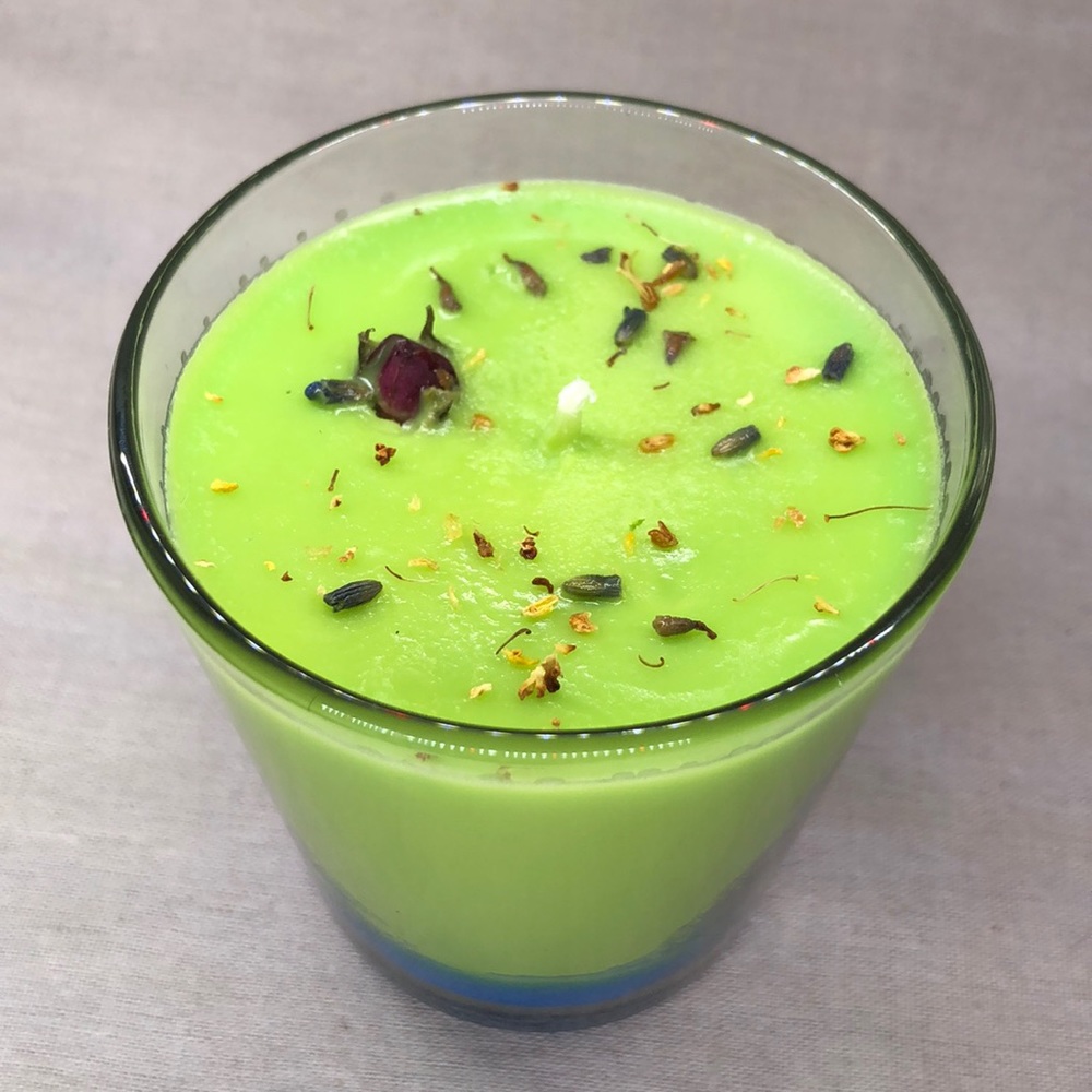 Handmade soy candle cupcakes scented